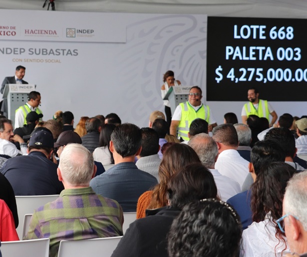 Megasubasta recauda 80 mdp para caminos en zonas marginadas