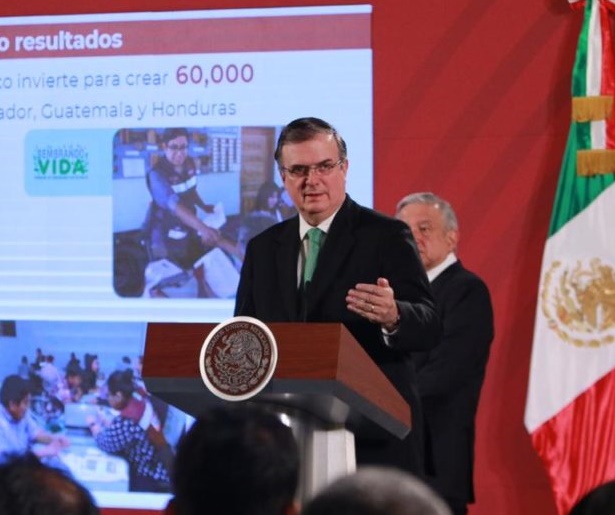Cruce de migrantes a EUA se ha reducido en un 74.5 por ciento: Ebrard
