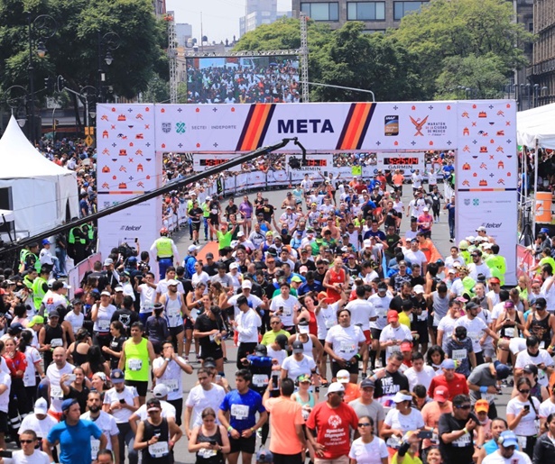 Presenta Sheinbaum Maratón de la CDMX 2020