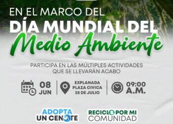 Organizan diversas actividades por el Día Mundial de Medio Ambiente