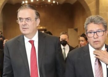 Destaca Marcelo Ebrard “muy buena” relación con EU, en plenaria de senadores de Morena