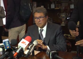 ACEPTA RICARDO MONREAL QUE AUN NO HAY CANDIDATO DE UNIDAD PARA PRESIDIR SENADO