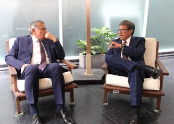 MONREAL RECIBE A ADÁN AUGUSTO EN EL SENADO; ANALIZAN AGENDA LEGISLATIVA PENDIENTE