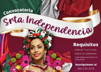Convocan a participar en Señorita Independencia 2022