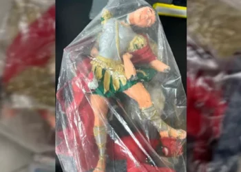 Decomisan droga en Tamaulipas oculta en imágenes religiosas