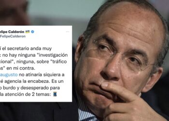 Felipe Calderón responde a Adán Augusto López sobre supuesta “investigación internacional” en su contra