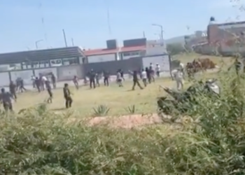 Elementos de la Guardia Nacional disparan contra manifestantes en Jalisco