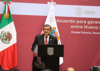 Acuerdos de trasvase de agua no están sujetos a negociación, deben respetarse: Américo Villarreal