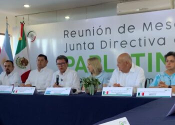 Monreal, Armenta y Paredes arrancan trabajos del Parlatino en BCS