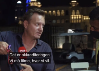 Seguridad de Qatar 2022 interrumpe emisión en vivo de televisión danesa