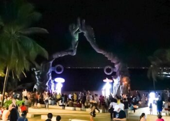 Saldo blanco durante puente vacacional en Solidaridad