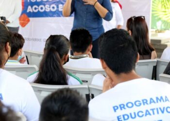 Gobierno de Solidaridad y DIF Municipal previenen el acoso escolar