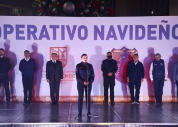 Sandra Cuevas inicia con el Operativo Navideño en la Cuauhtémoc y entrega patrullas