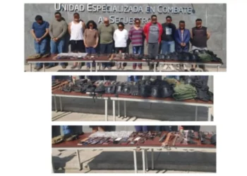 Capturan a 11 presuntos integrantes de célula delictiva en Veracruz