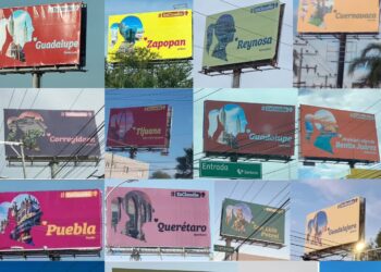 Diputados bajan espectaculares a favor de Claudia Sheinbaum