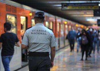 Inicia despliegue de la Guardia Nacional en el Metro de la Ciudad de México