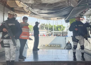 Guardia Nacional aplica Plan GN-A por choque de trenes en Línea 3 del Metro