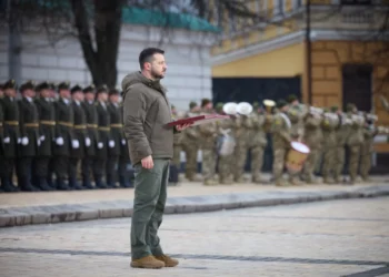 “Un año de dolor, tristeza y unidad”: Zelenski en el aniversario de la guerra en Ucrania