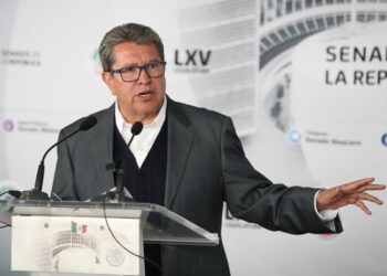 Senadores de Morena votarán en contra del dictamen de diputados que incrementa sesiones por ataques al orden y paz pública, asegura Monreal