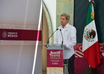 “Estados Unidos y México, para siempre”, asegura John Kerry en Oaxaca