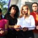 Lili Campos inauguró el Quinto Punto Violeta en apoyo contra la violencia hacia las mujeres