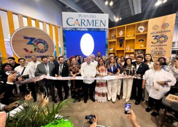 Solidaridad presente en el “Tianguis Turístico México 2023”