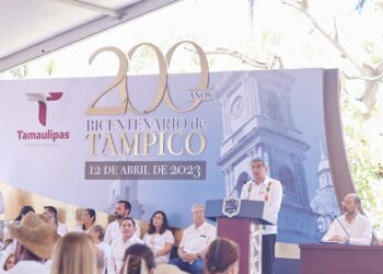 Destaca Gobernador Américo Villarreal el potencial de Tampico en celebración por los 200 años de su fundación