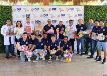 Entrega Inter Playa al DIF Solidaridad, juguetes recaudados
