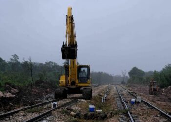 López Obrador niega relleno de cuevas o cenotes por obras del Tren Maya