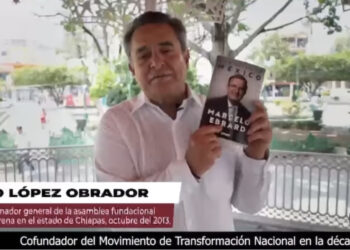 Pío López Obrador hace llamado a sumarse al proyecto de Marcelo Ebrard