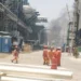 Se incendia pipa con diésel en Refinería Olmeca, Tabasco