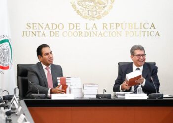 Ricardo Monreal dice adiós a la Junta de Coordinación Política del Senado; fuerzas políticas destacan su labor