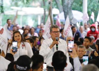 Desde bastión panista, Ricardo Monreal llama a cerrar filas con el presidente López Obrador