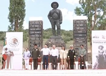 López Obrador conmemora el 100 aniversario luctuoso de Francisco Villa