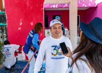 Gobierno municipal continúa renovando colonias de manera integral con "Pinta tu Fachada"