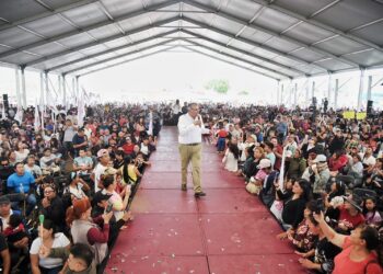 Ante más de 15 mil personas, Adán Augusto López ofrece “convertir la esperanza en una hermosa realidad”