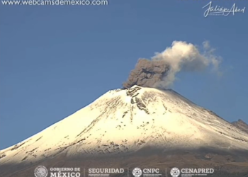 Prevén caída de ceniza en dos alcaldías de la Ciudad de México