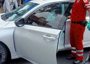 Matan a conductor en carriles centrales de Viaducto, CDMX; le roban 10 mil dólares
