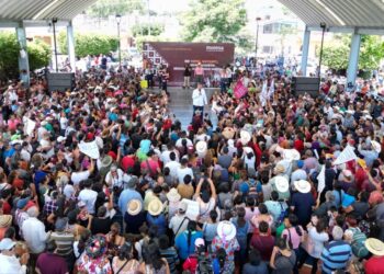 AMLO no está solo, cuenta con apoyo del pueblo para derrotar la embestida vs libros de texto; dice Adán Augusto desde Tepic