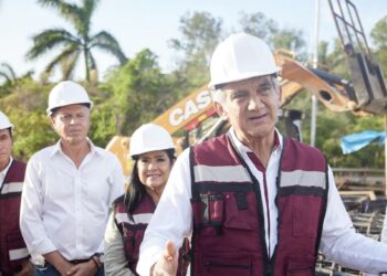Constata Gobernador Américo Villarreal avance de construcción del Hospital Regional del ISSSTE en Tampico