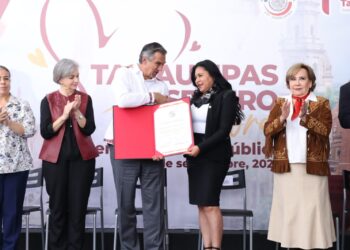 Reconoce Senado humanismo del gobernador Américo Villarreal