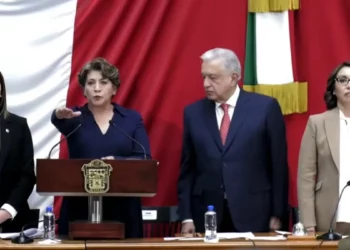 Delfina Gómez toma protesta como gobernadora del Estado de México