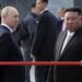 Putin y Kim se reúnen en Rusia durante casi una hora