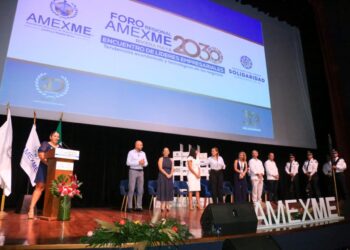 Inaugura Lili Campos foro regional Amexme 2030