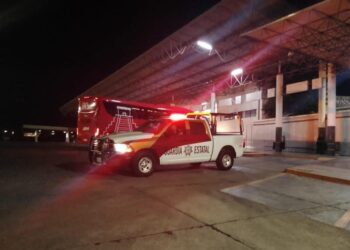 Guardia Estatal tamaulipeca redobla vigilancia en centrales de autobuses