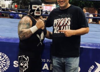 Espectacular cierre de año del programa “Lucha Libre en tu Colonia” en Solidaridad