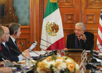 AMLO resalta “importantes acuerdos” tras reunión con delegación de EE.UU. en Palacio Nacional