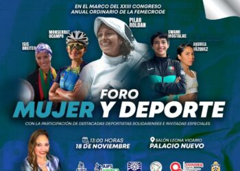 Mujeres destacadas del deporte solidarense compartirán experiencias en el marco del Congreso Anual Ordinario de la FEMECRODE