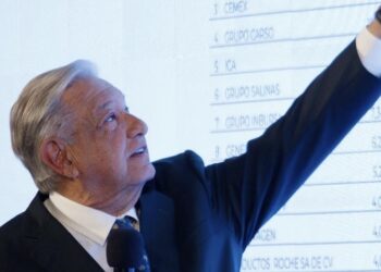 López Obrador padece de infección en el ojo derecho