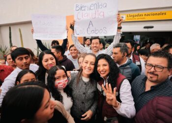 En México, hay mucho apoyo a la Transformación y en la oposición mentiras y odio: Sheinbaum desde Baja Sur